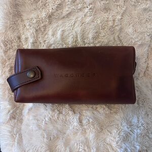 Jeep Wagoneer Leather Dopp Kit Men’s Travel Toiletry Bag Pouch by Rustico